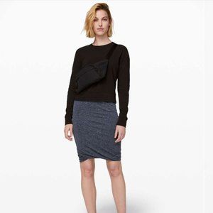 Lululemon Boulevard Bliss Skirt True Navy Size 8 NWT